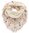 Ethno Ibizatstyle Dreieckstuch mit Perlen sand